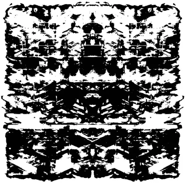 siyah ve beyaz soyut desenli tasarım