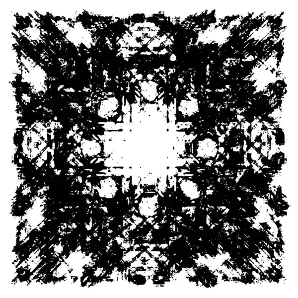 siyah ve beyaz soyut desenli tasarım