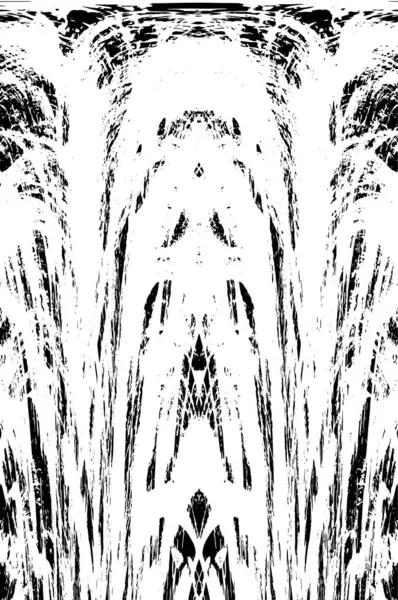 siyah ve beyaz soyut desenli tasarım