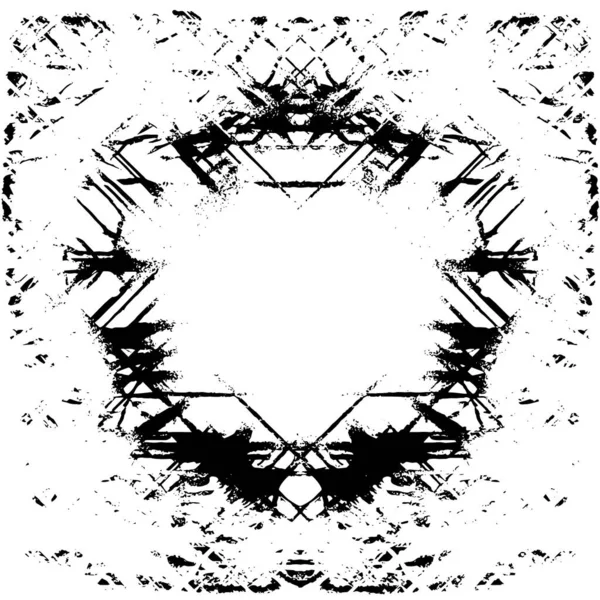 Tasarlanmış grunge dokusu - Vektör arkaplan soyut yüzey tasarımı ve kaba tasarım 