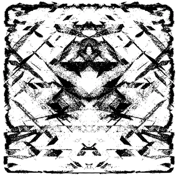 Tasarlanmış grunge dokusu - Vektör arkaplan soyut yüzey tasarımı ve kaba tasarım 