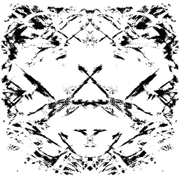 siyah ve beyaz soyut grunge arkaplan monokrom çizimi