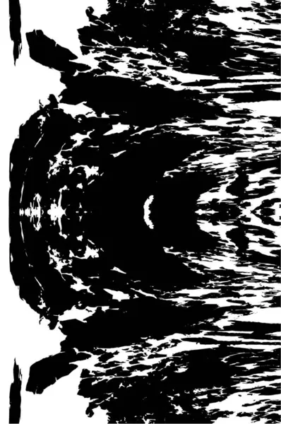 Tasarlanmış grunge dokusu - Vektör arkaplan pürüzlü yüzey dokusu