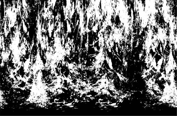 Tasarlanmış grunge dokusu - Vektör arkaplan pürüzlü yüzey dokusu