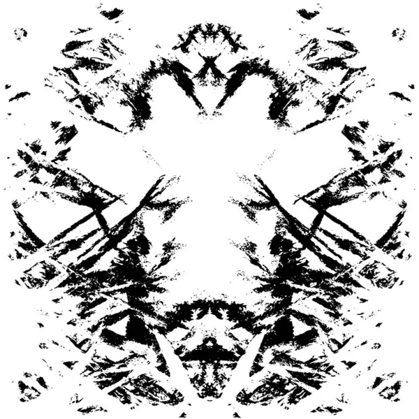 siyah ve beyaz soyut grunge arkaplan monokrom çizimi