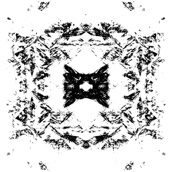 siyah ve beyaz soyut grunge arkaplan monokrom çizimi