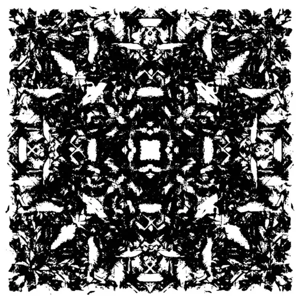 siyah ve beyaz soyut grunge arkaplan monokrom çizimi