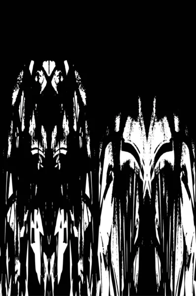 soyut grunge arka plan. siyah ve beyaz doku. vektör çizim.