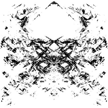 soyut grunge arka plan. siyah ve beyaz doku. vektör çizim.