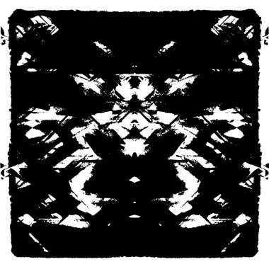 soyut grunge arka plan. siyah ve beyaz doku. vektör çizim.