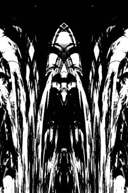 Grunge dokusu. Siyah ve beyaz kabataslak doku. imdat tasarımı