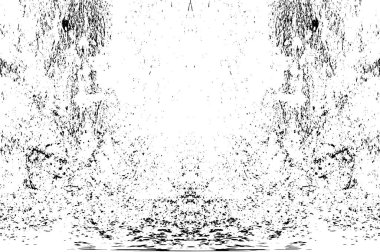 Grunge dokusu. Siyah ve beyaz kabataslak doku. imdat tasarımı