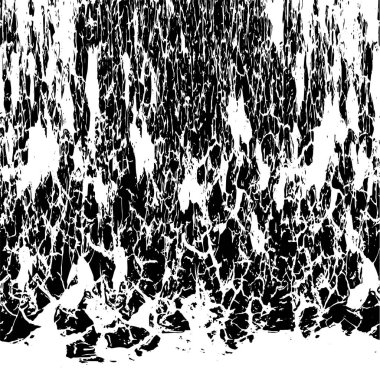 Grunge dokusu. Siyah ve beyaz kabataslak doku. imdat tasarımı