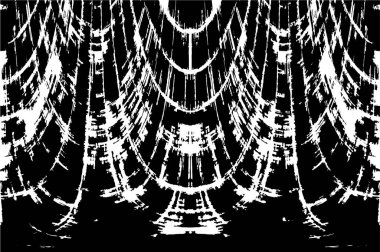 Grunge dokusu. Siyah ve beyaz kabataslak doku. imdat tasarımı