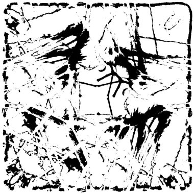 Grunge dokusu. Siyah ve beyaz kabataslak doku. imdat tasarımı