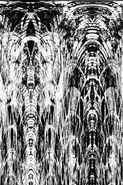 Grunge dokusu. Siyah ve beyaz kabataslak doku. imdat tasarımı