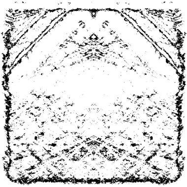 Grunge dokusu. Siyah ve beyaz kabataslak doku. imdat tasarımı