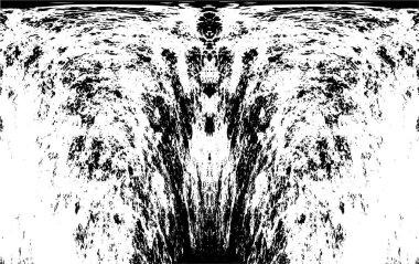 Grunge dokusu. Siyah ve beyaz kabataslak doku. imdat tasarımı