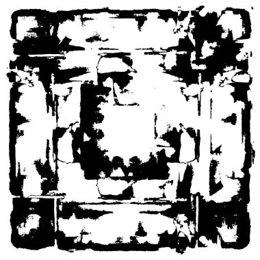 Grunge dokusu. Siyah ve beyaz kabataslak doku. imdat tasarımı