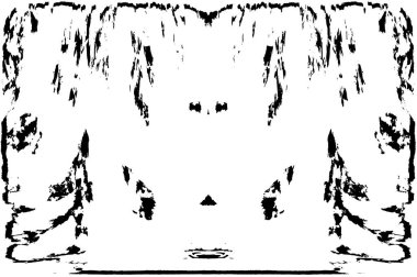 Grunge dokusu. Siyah ve beyaz kabataslak doku. imdat tasarımı