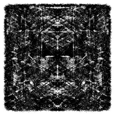 Grunge dokusu. Siyah ve beyaz kabataslak doku. imdat tasarımı