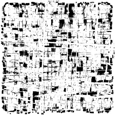 Grunge dokusu. Siyah ve beyaz kabataslak doku. imdat tasarımı