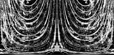 Grunge dokusu. Siyah ve beyaz kabataslak doku. imdat tasarımı