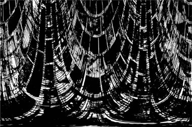 Grunge dokusu. Siyah ve beyaz kabataslak doku. imdat tasarımı