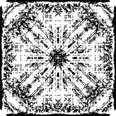 Grunge dokusu. Siyah ve beyaz kabataslak doku. imdat tasarımı