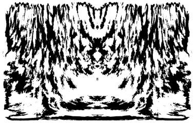 Grunge dokusu. Siyah ve beyaz kabataslak doku. imdat tasarımı