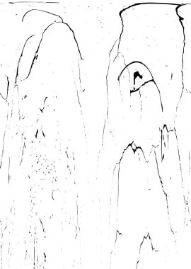 Grunge dokusu. Siyah ve beyaz kabataslak doku. imdat tasarımı