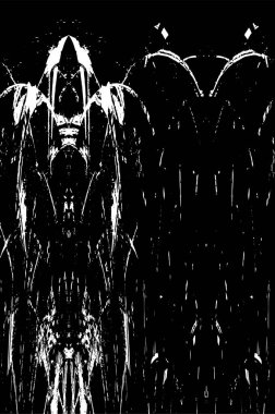 Grunge dokusu. Siyah ve beyaz kabataslak doku. imdat tasarımı