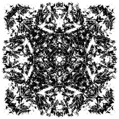 Grunge dokusu. Siyah ve beyaz kabataslak doku. imdat tasarımı