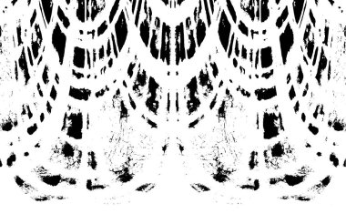 Grunge dokusu. Siyah ve beyaz kabataslak doku. imdat tasarımı
