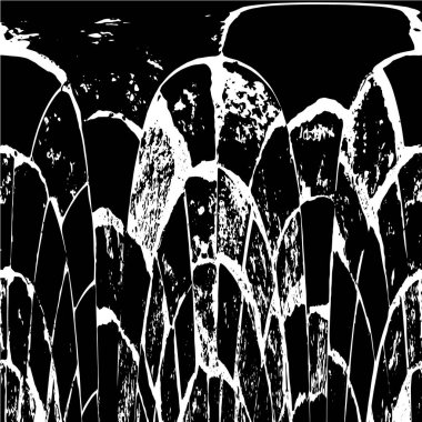 soyut antika desenli retro desenli