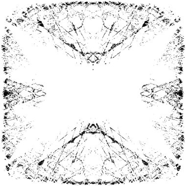 Grunge dokusu. Siyah ve beyaz kabataslak doku. imdat tasarımı