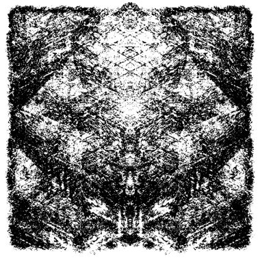 Grunge dokusu. Siyah ve beyaz kabataslak doku. imdat tasarımı