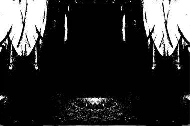 soyut antika desenli retro desenli