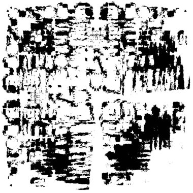 Grunge dokusu. Siyah ve beyaz kabataslak doku. imdat tasarımı