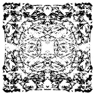 Grunge dokusu. Siyah ve beyaz kabataslak doku. imdat tasarımı