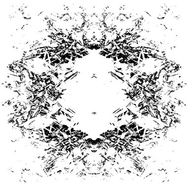 Grunge dokusu. Siyah ve beyaz kabataslak doku. imdat tasarımı