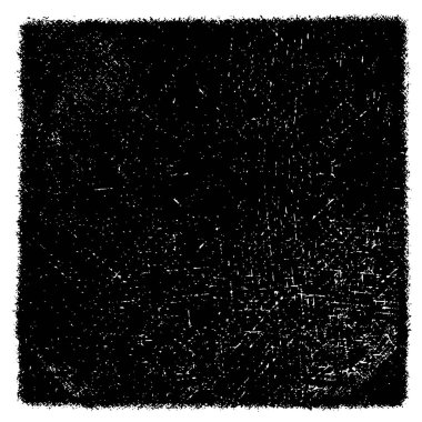 Çizik ve çatlaklarla dolu siyah beyaz bir arka plan. vektör dokusu. 