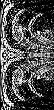 Çizik ve çatlaklarla dolu siyah beyaz bir arka plan. vektör dokusu. 