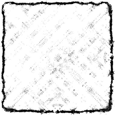 Çizik ve çatlaklarla dolu siyah beyaz bir arka plan. vektör dokusu. 