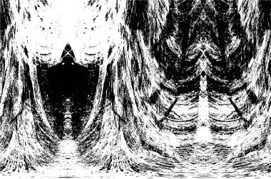 soyut antika desenli retro desenli