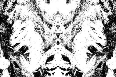 siyah ve beyaz grunge arka plan. Dokuları üst üste koy. soyut yüzey tasarımı ve kaba kirli duvar