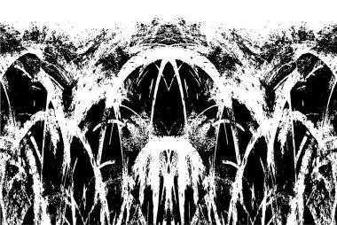 siyah ve beyaz grunge arka plan. Dokuları üst üste koy. soyut yüzey tasarımı ve kaba kirli duvar