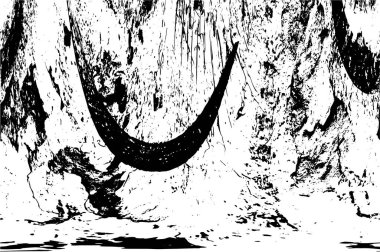 soyut grunge arka plan. siyah ve beyaz doku. vektör çizim.