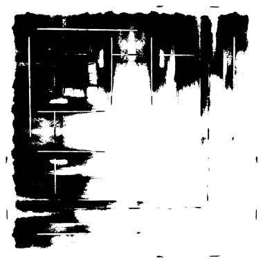 soyut grunge arka plan. siyah ve beyaz doku. vektör çizim.