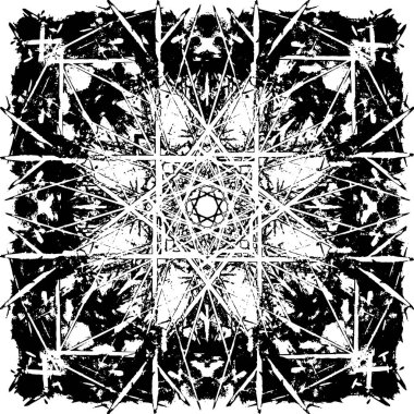 soyut grunge arka plan. siyah ve beyaz doku. vektör çizim.